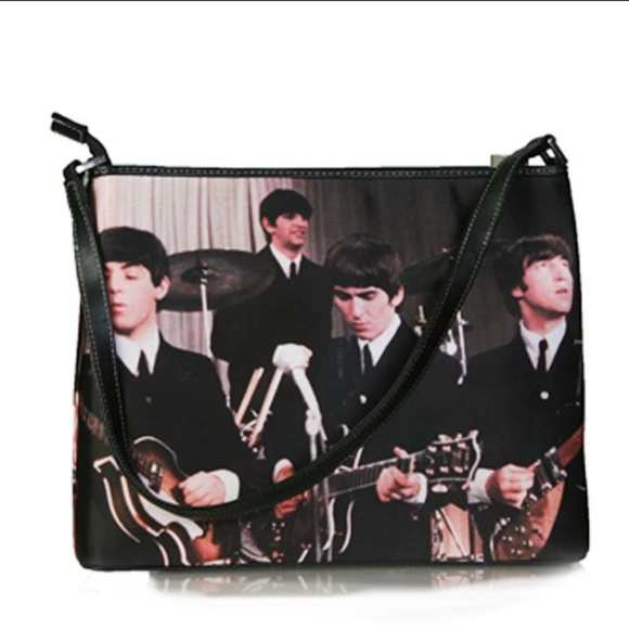 Handbags - Beatles Black Fun Handbag New